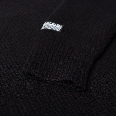 Women's sweater, black color, size 44-48 (One size)-5