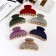 Hair crab "Sofia" waves, 7 cm, mix