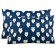 A set of pillowcases, size 40x60 cm, print, white bears, blue color - 2 pcs.