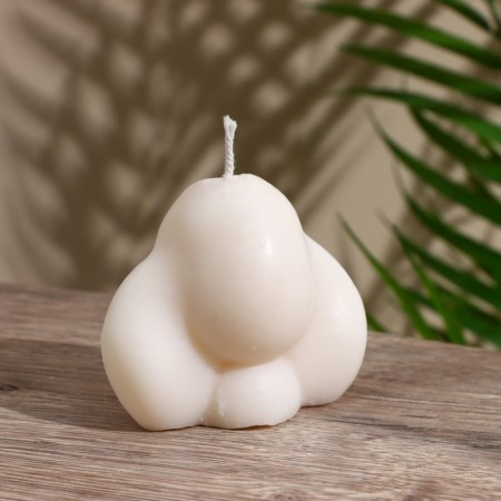 Candle "Dambo" 6x5x7 cm, soy wax-3