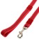 Kaponnoye Zononik leash with latex thread, 3 m x 2 cm, red