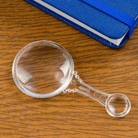 Lupa with a transparent case 3x, 6x, d = 4cm
