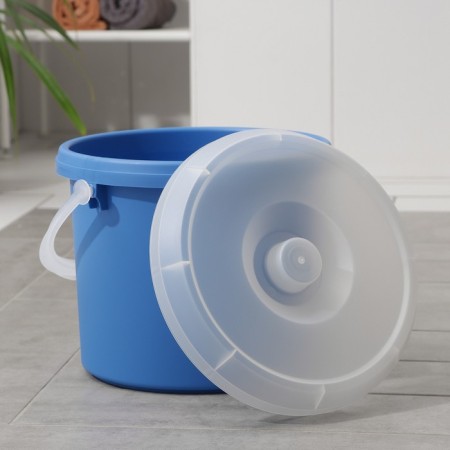 A bucket with a lid Darel plast, 15 l, color mix-2