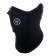 Windproof mask for a helmet with a valve, size, black