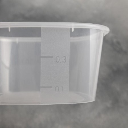 Biofresh food container, 500 ml, square, mix color-3
