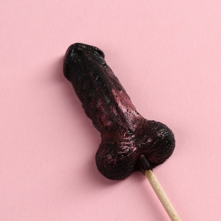 Lollice with sparkles on the substrate "From the whole heart", 17 g. (18+)-1