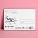 Wooden postal card "Light and carefree", 10 x 15 cm