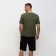 Men's shorts Minaku: Casual Collection Man Black color, rr 46