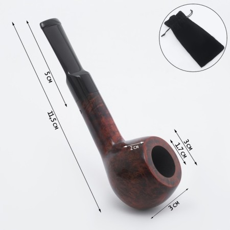 Cooling tube for tobacco "Commander premium", classic, 11.4 x 3.2 x 3.6 cm