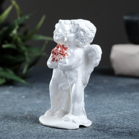 Figure "Angels with a bouquet" 5x7.5x3.5cm-1
