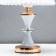 Toga table lamp 1x40W E27 220V white 22x22x35 cm Risalux