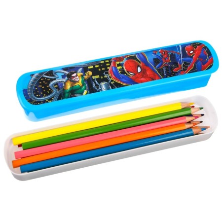 Penal-football Plastic, 43x200x23 mm, retractable, spider-man-3
