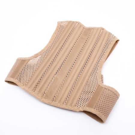 Posture of posture nt kr-012, semi-burning, 4 ribs, size XL, beige color-5
