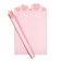 Figure paper for flowers 70g., "Hearts", 50x35cm, pink
