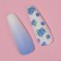 Inniches “Ink”, 12 pcs, with adhesive plates, ballerina shape, white/purple color