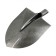 Shovel is universal, tuleyka 40 mm, rail steel, without cuttings, Greengo