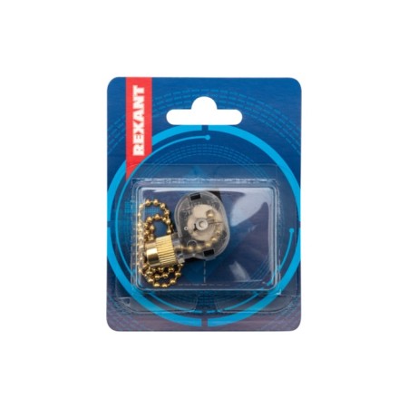 Swab for a wall lamp, Gold 1pc (blister f) rexant-1