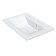 Paola Elegante sink, half -vested, 65 cm, rectangular