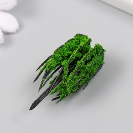 Artificial plant for creativity plastic "Boys -out Iva" 4 cm-1