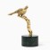 Figurine "bird" marble brass 16 x 8 x 24 cm