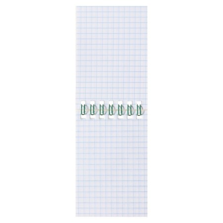Notepad A7, 40 sheets in a cage on the crest "Marble", cover coated cardboard, offset block, mix-2