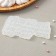 Silicone form "alphabet for bento-traps", letter 1 cm, transparent color