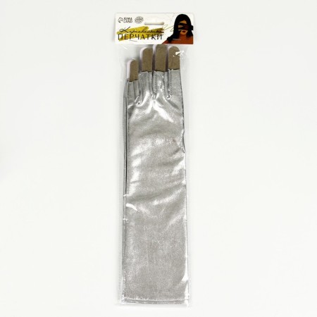 Carnival accessories without fingers, silver color-4