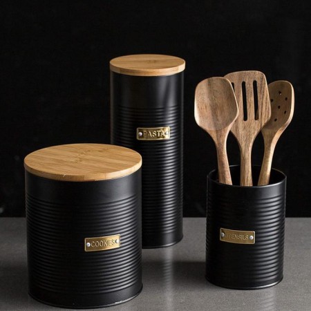 Paste storage capacity OTTO 2 l, black-2