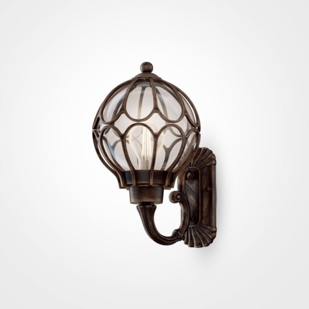 Bra Outdoor O024WL-01G, 1x60W, 28.5x21.5x36 cm, e27, color Gold Antik