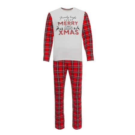 New Year. Pajama men's kaftan "X-Mas" size 50-6