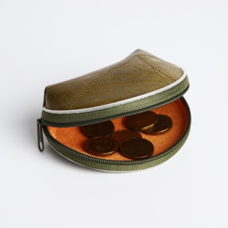 Women's wallet with zipper, color mix-3