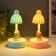 Souvenir plastic light "Angel on a cloud" mix 8x8x16 cm