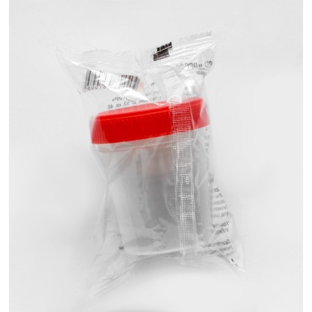 The container is sterile, in individual packaging, 120 ml-3