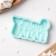 Silicone Mold "SuperPapa", 8 × 4.8 × 1 cm, turquoise color