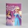 Chancellery set: notebook coloring, stencils, stickers and wax crayons "for the most beautiful princess"