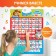 The training poster "My first alphabet", with sound, works from batteries