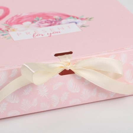 Gift box, packaging, Present for You, 20 x 18 x 5 cm-2