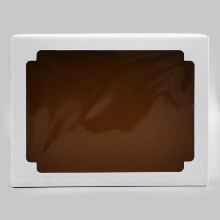 Box the team, cover is, with a window, white, 26 x 21 x 4 cm-1