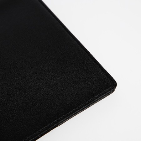 Cover for passport, black color-5