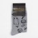 Men's socks minku "tattoo", gray color, size 42-43 (29 cm)