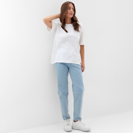Women's T -shirt KAFTAN: BASIC Line col. White, rr 52-54-1