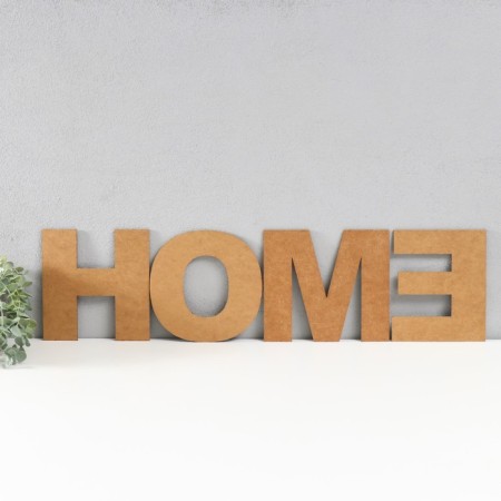 Панно буквы "HOME" высота букв 19,5 см,набор 4 детали-3