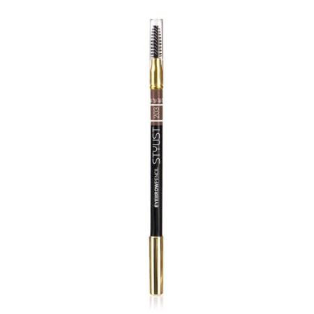TF Eyebrow Pencil Stylist eyebrow pencil with a brush, tone No. 203 Warm blond