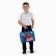 Plastic folder with A4 handles, on a zipper, 80x330x240 mm, spider-man
