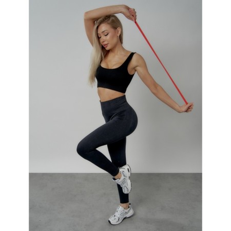 Femic fitness legins, size 44, dark gray color-16