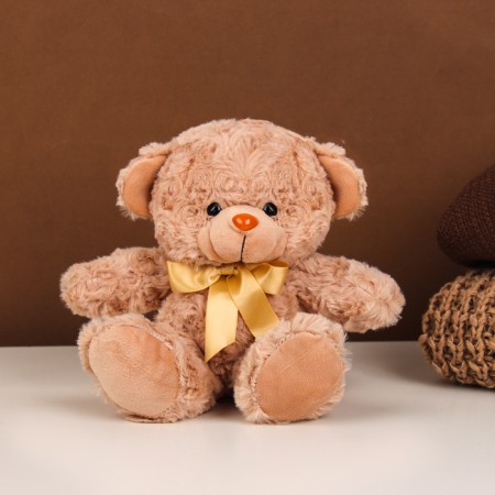 Soft toy "Bear", beige color-2