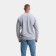 Male sweatshirt, light gray color/print mix, size 48 (l)