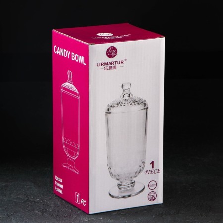 Frost candy, 700 ml, 10 × 24 cm, glass, transparent-2