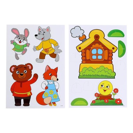 3D designer "Folk Tales, Kolobok"-3