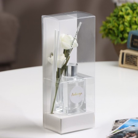 Aromatic diffuser with a “classic” flower, 50 ml, lavender, “wealth of aroma”-2